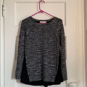 Loft black and white sweater.